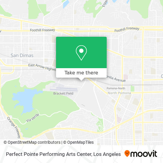 Perfect Pointe Performing Arts Center map