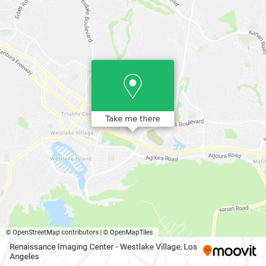Mapa de Renaissance Imaging Center - Westlake Village