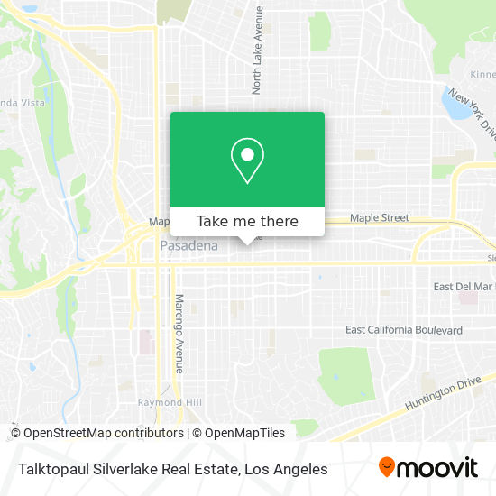 Talktopaul Silverlake Real Estate map