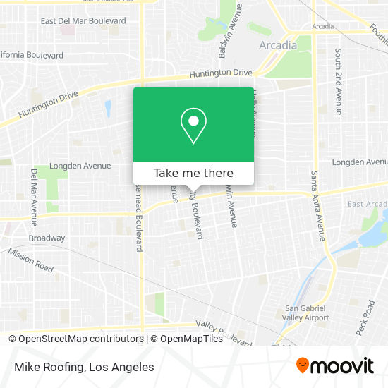 Mike Roofing map