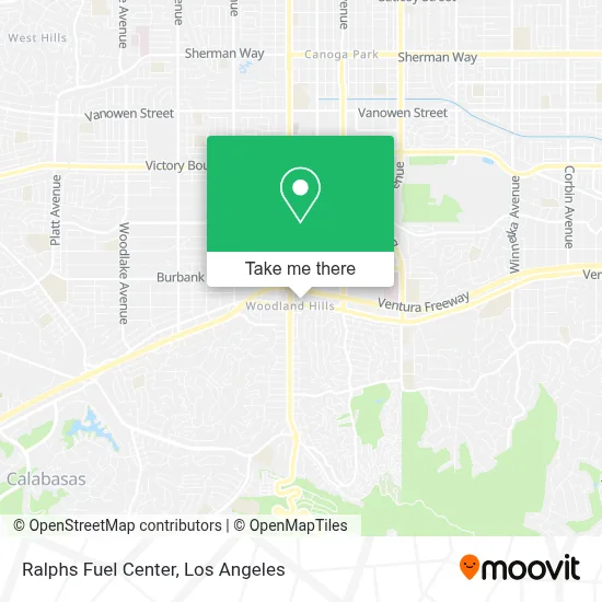 Ralphs Fuel Center map