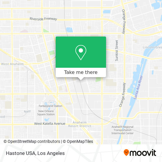 Hastone USA map