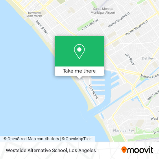 Mapa de Westside Alternative School