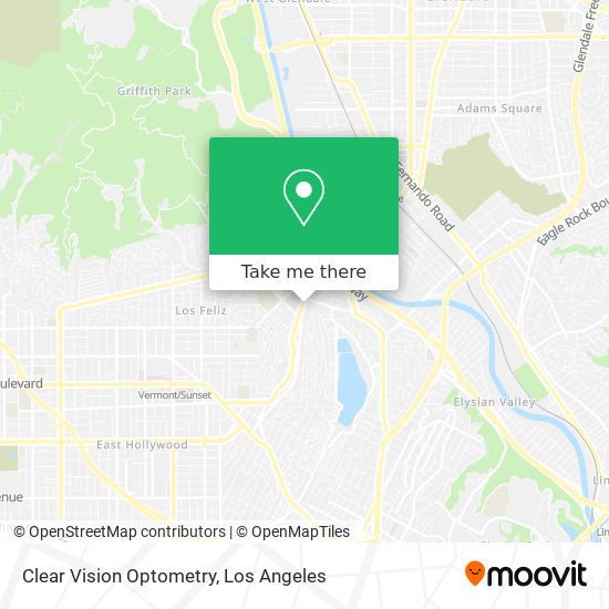 Clear Vision Optometry map