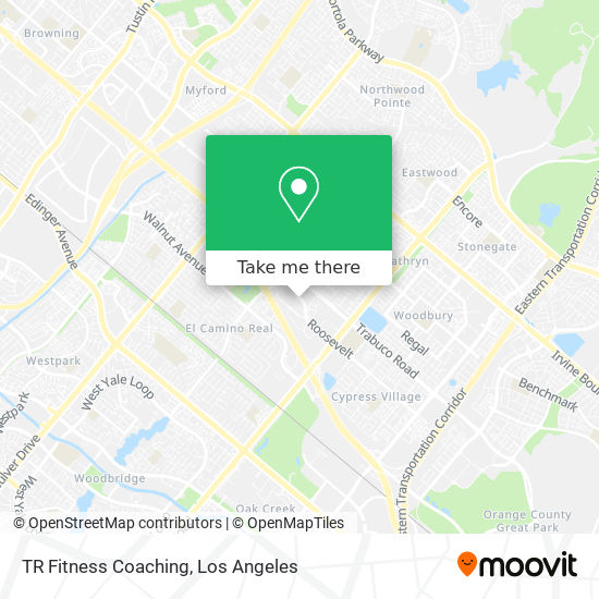 TR Fitness Coaching map
