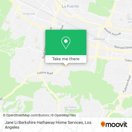 Jane Li Berkshire Hathaway Home Services map