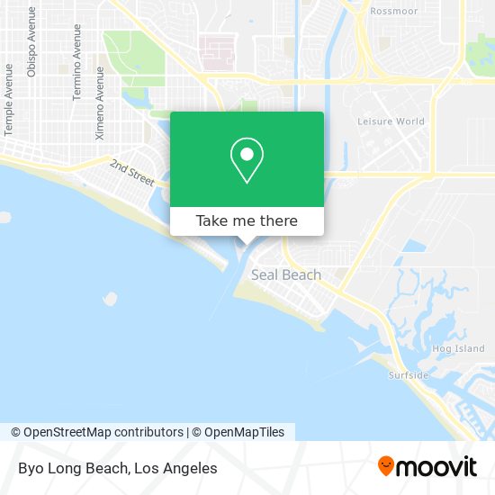 Byo Long Beach map