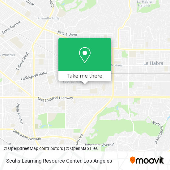 Scuhs Learning Resource Center map