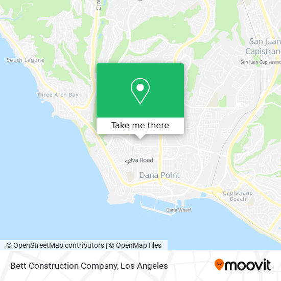 Bett Construction Company map