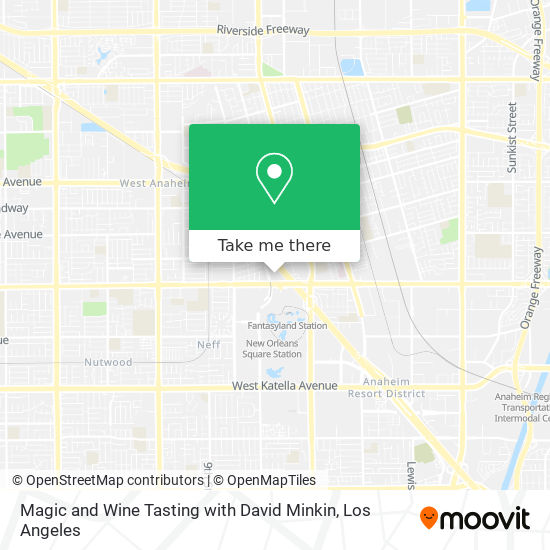 Mapa de Magic and Wine Tasting with David Minkin