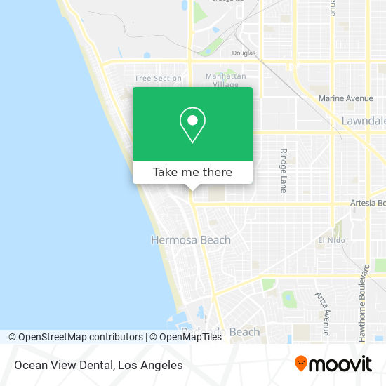 Mapa de Ocean View Dental