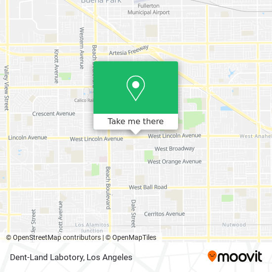 Dent-Land Labotory map