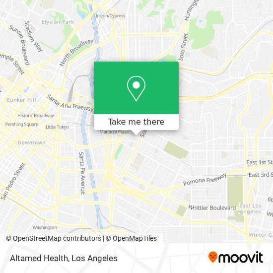 Altamed Health map