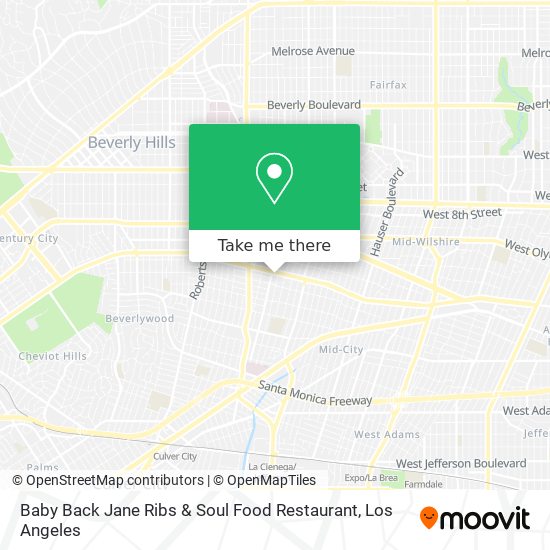 Baby Back Jane Ribs & Soul Food Restaurant map