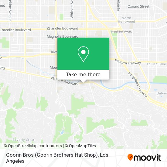 Goorin Bros (Goorin Brothers Hat Shop) map