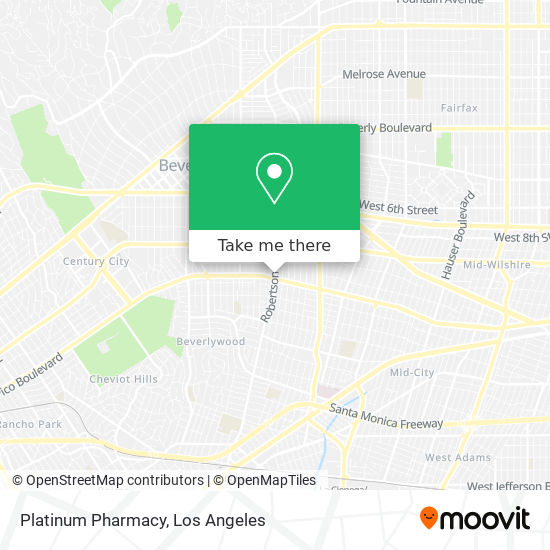 Mapa de Platinum Pharmacy