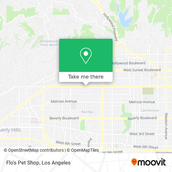 Flo's Pet Shop map