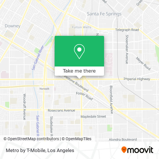 Metro by T-Mobile map