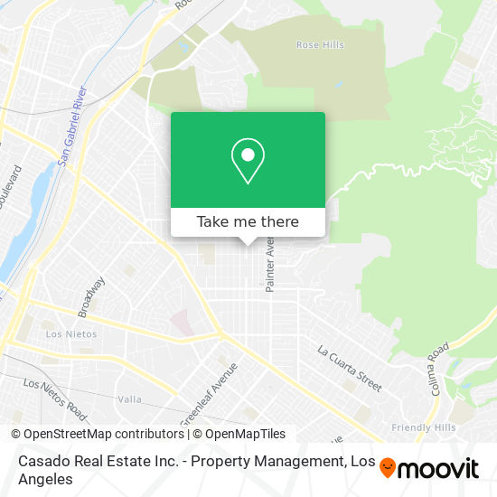 Mapa de Casado Real Estate Inc. - Property Management