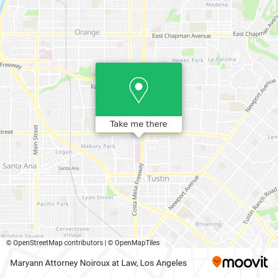 Mapa de Maryann Attorney Noiroux at Law
