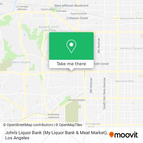 John's Liquor Bank (My Liquor Bank & Meat Market) map