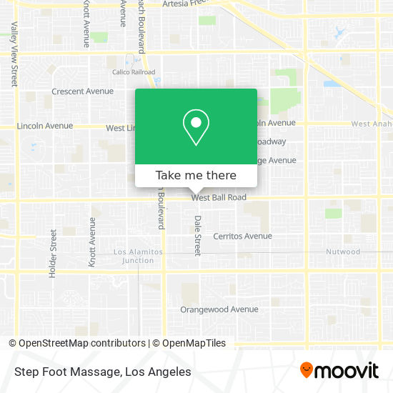 Mapa de Step Foot Massage