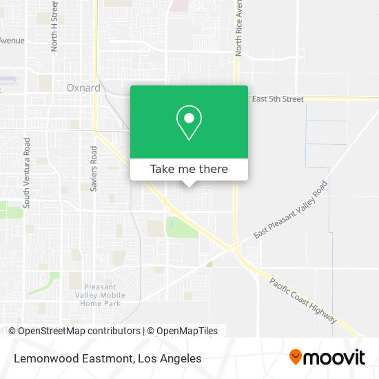 Lemonwood Eastmont map