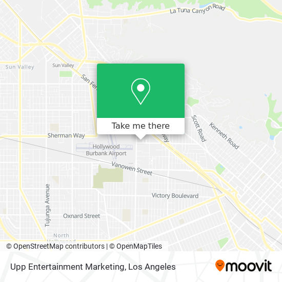 Mapa de Upp Entertainment Marketing