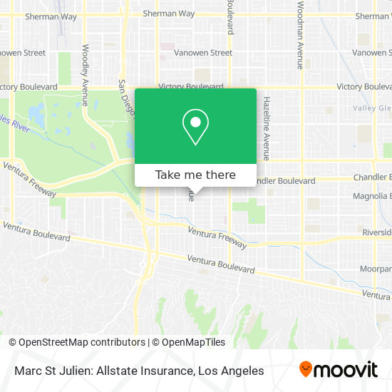 Marc St Julien: Allstate Insurance map