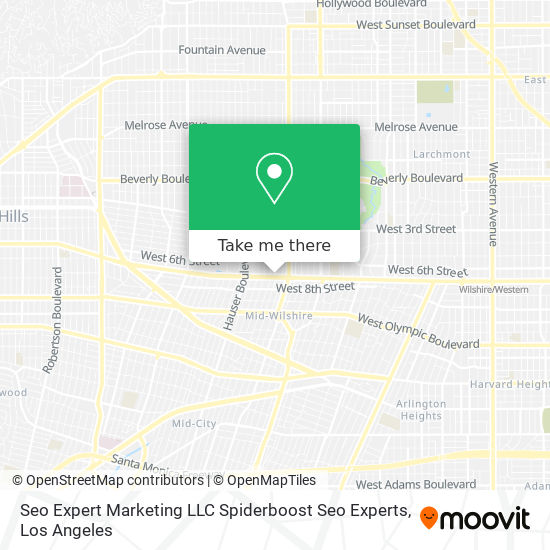 Mapa de Seo Expert Marketing LLC Spiderboost Seo Experts