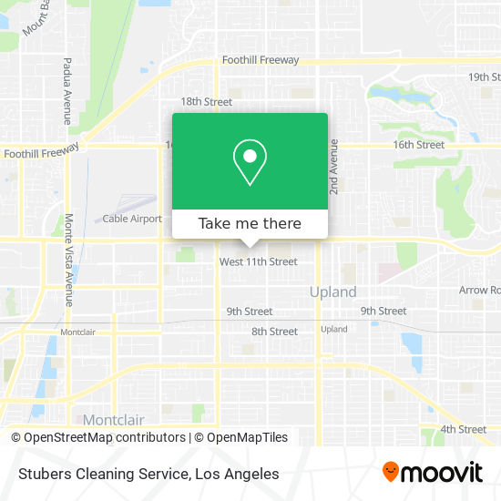 Stubers Cleaning Service map