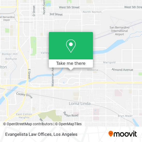 Evangelista Law Offices map