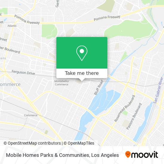 Mobile Homes Parks & Communities map