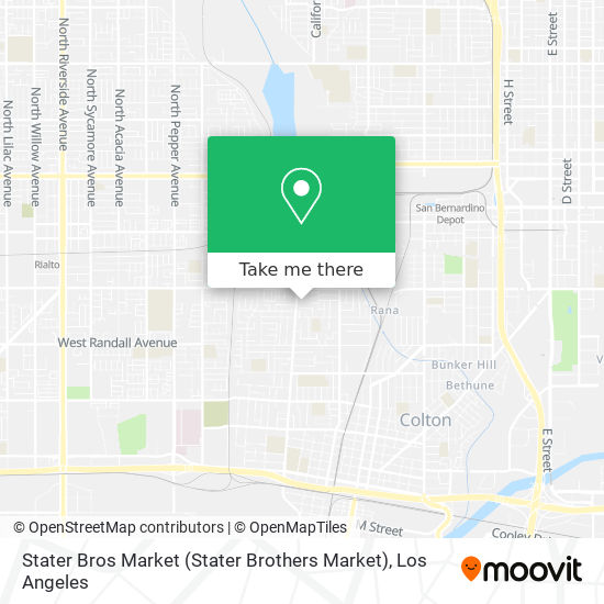 Stater Bros Market (Stater Brothers Market) map