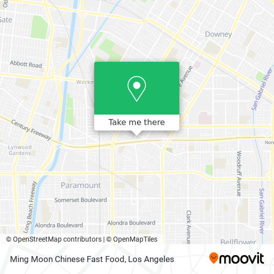Ming Moon Chinese Fast Food map