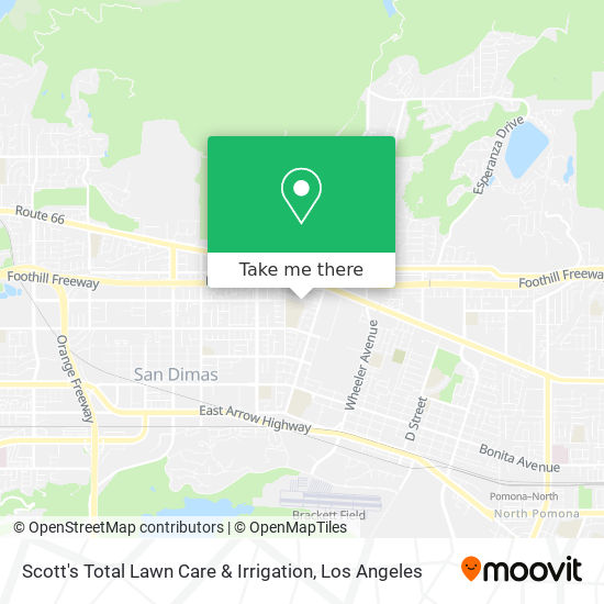 Scott's Total Lawn Care & Irrigation map