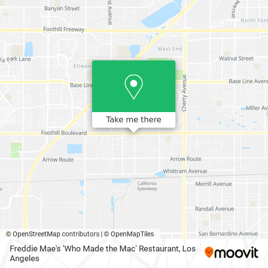 Freddie Mae's 'Who Made the Mac' Restaurant map