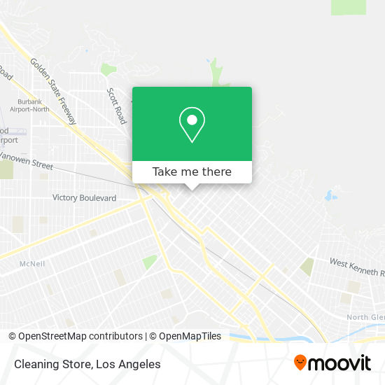 Cleaning Store map