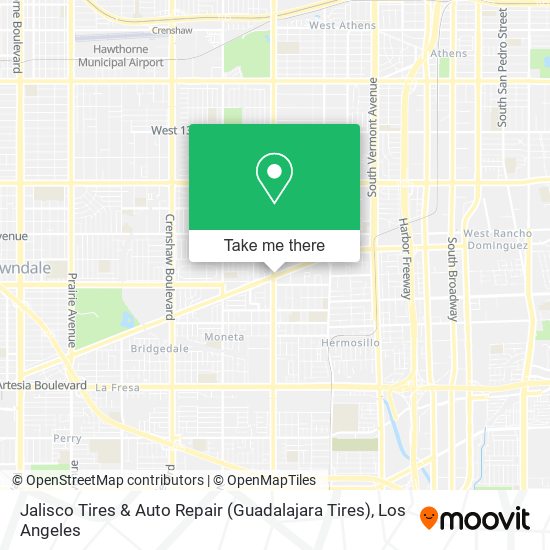 Mapa de Jalisco Tires & Auto Repair (Guadalajara Tires)