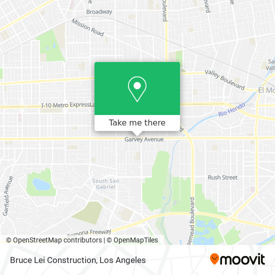 Bruce Lei Construction map