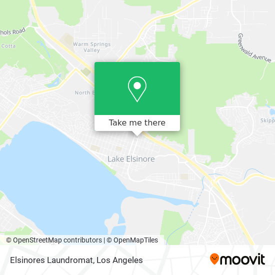 Mapa de Elsinores Laundromat
