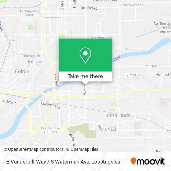 Mapa de E Vanderbilt Way / S Waterman Ave