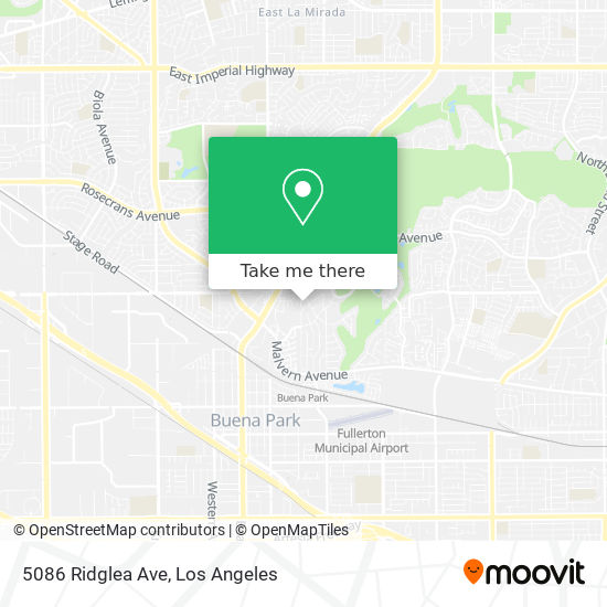 Mapa de 5086 Ridglea Ave