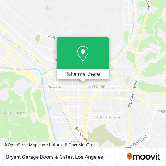 Bryant Garage Doors & Gates map