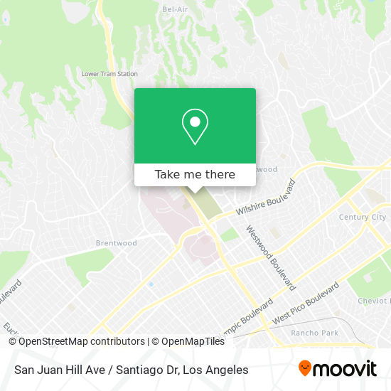 San Juan Hill Ave / Santiago Dr map