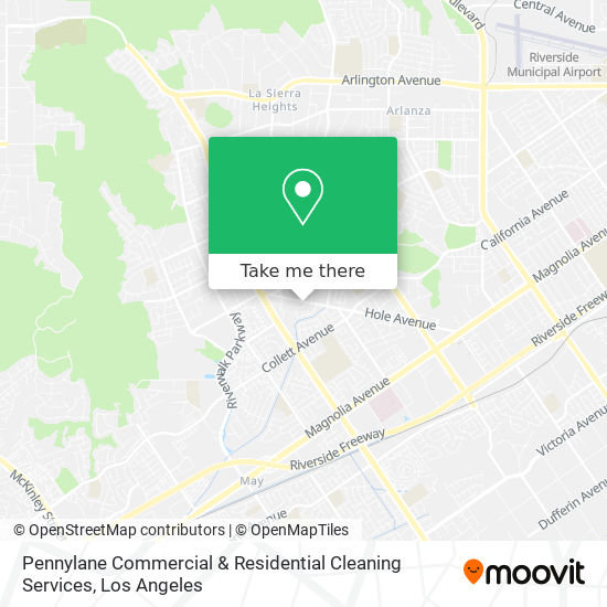 Pennylane Commercial & Residential Cleaning Services map