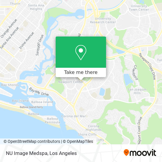 Mapa de NU Image Medspa