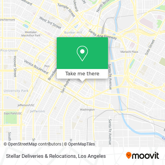 Stellar Deliveries & Relocations map
