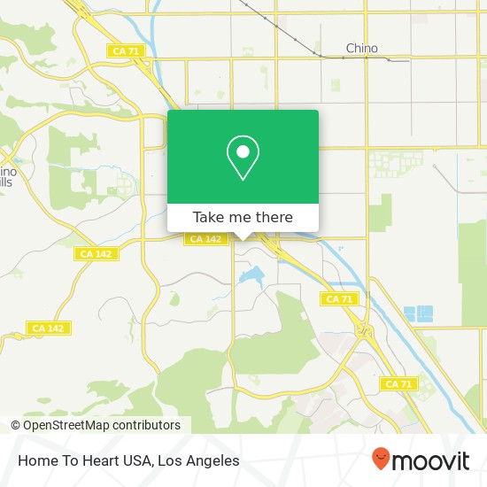 Home To Heart USA map