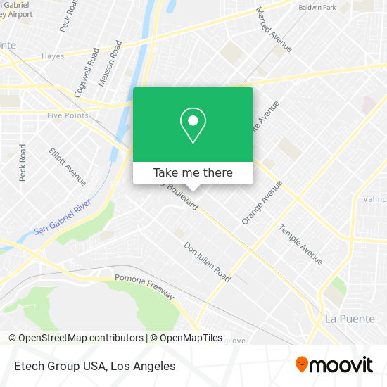 Etech Group USA map